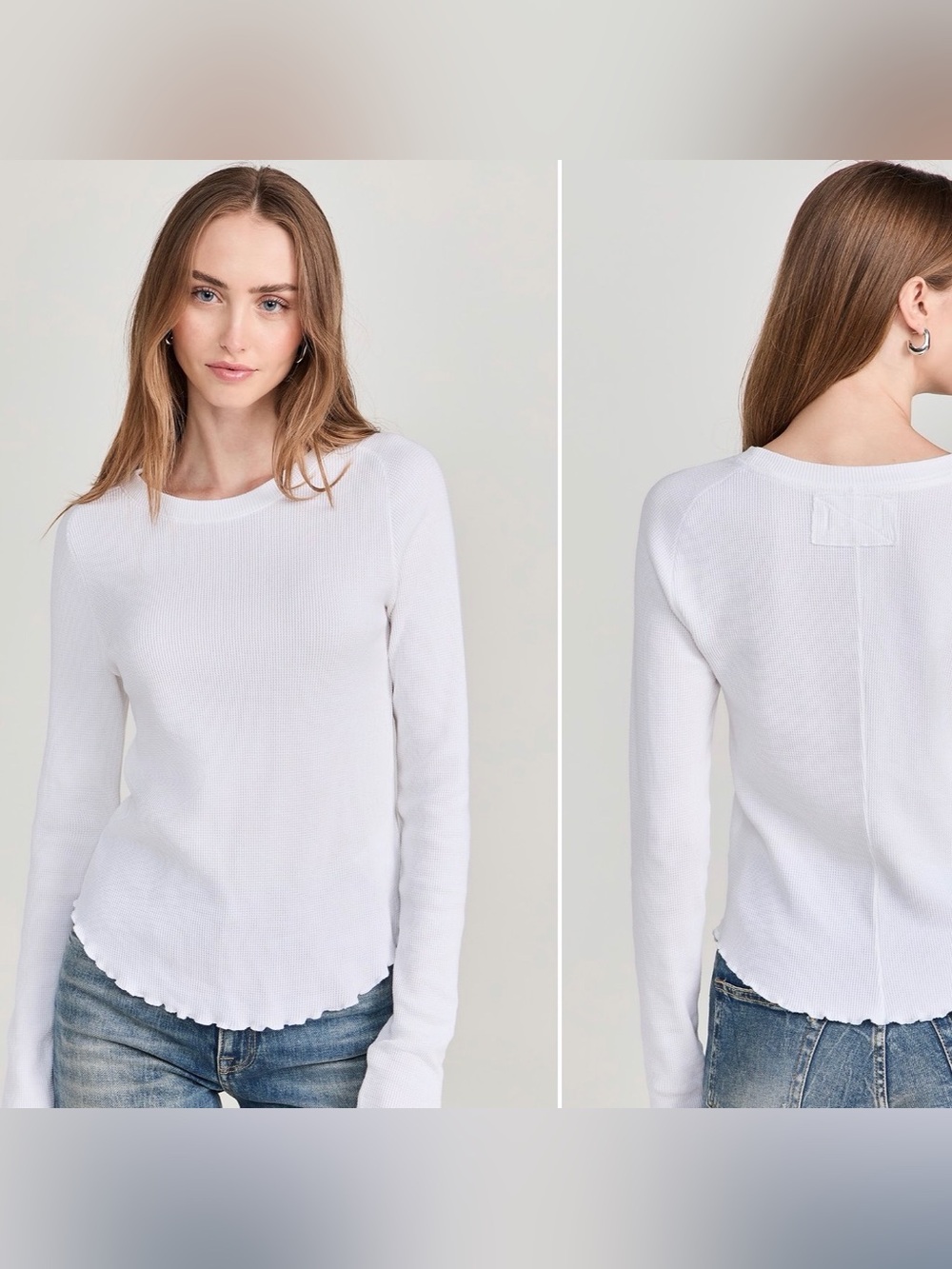 We The Free Easy Does It Tee Thermal Knit